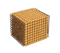 Nienhuis Gullperlekuben, plastperler