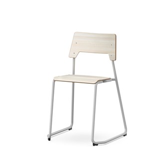 Stol Como FSC meie sh 45 cm medium sete sølv