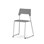 Stol Como FSC meie sh 45 cm medium sete sølv