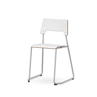 Stol Como FSC meie sh 45 cm medium sete sølv