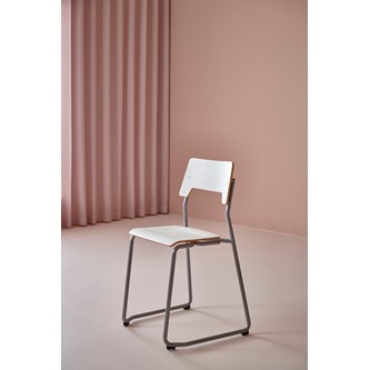 Stol Como FSC meie sh 45 cm medium sete svart