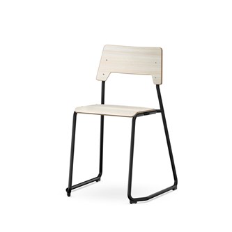 Stol Como FSC meie sh 45 cm medium sete svart