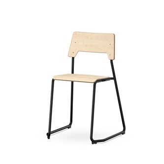 Stol Como FSC meie sh 45 cm medium sete svart