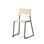 Stol Como FSC meie sh 45 cm medium sete svart