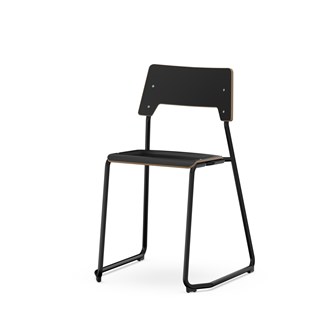 Stol Como FSC meie sh 45 cm medium sete svart