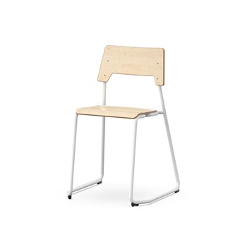Stol Como FSC meie sh 45 cm medium sete hvit