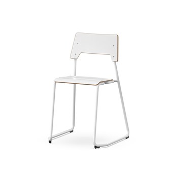 Stol Como FSC meie sh 45 cm medium sete hvit