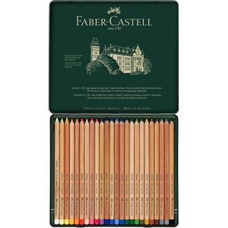Pastellblyanter Faber Castell 24 stk