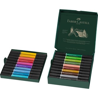 Dobbelspisstusjer Faber Castell 20 stk