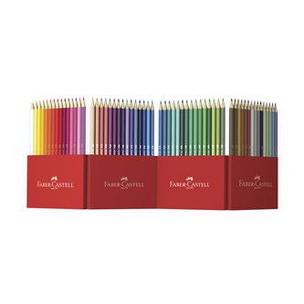Fargeblyanter Faber Castell 60 stk
