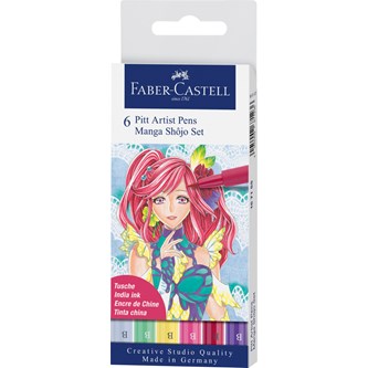 Mangatusjer Faber Castell 6 stk