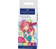 Mangatusjer Faber Castell 6 stk