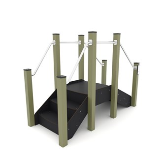 Active senior dobbel trapp