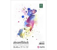 Akvarellblokk 300 g 30x40 cm