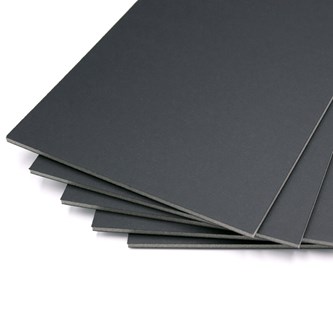 Foamboard svart 100x70 cm 5 mm