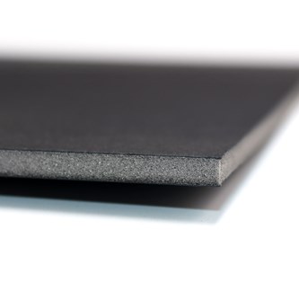 Foamboard svart 100x70 cm 5 mm