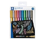 Tusjer Staedtler Metallic 10 stk