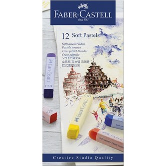 Softpastellstifter Faber Castell 12 stk