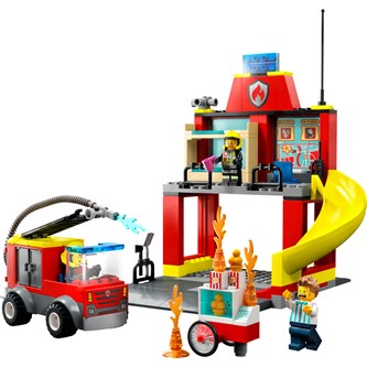 LEGO® City Brannstasjon og brannbil