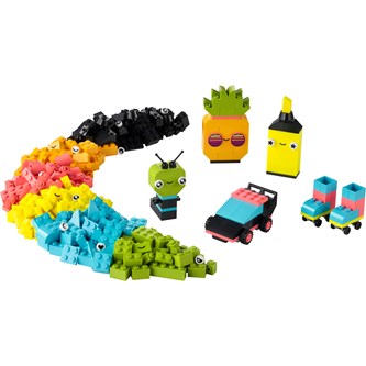 LEGO® Classic Kreativ lek med neonfarger