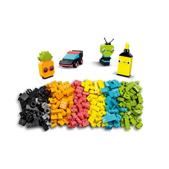 LEGO® Classic Kreativ lek med neonfarger