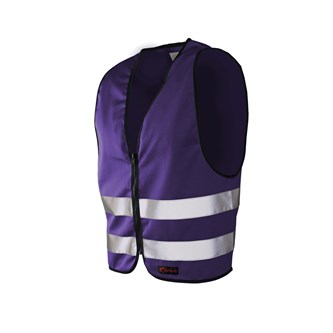 Refleksvest glidelås XS