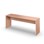 West bord mot vegg 180x50 cm