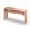 West bord mot vegg 180x50 cm