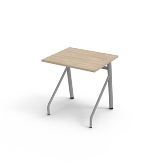 Bord Altudo FSC HT 70x60xh72 cm sølv