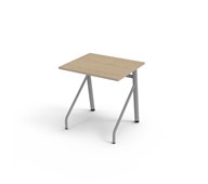 Bord Altudo FSC HT 70x60xh72 cm sølv