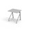 Bord Altudo FSC HT 70x60xh72 cm sølv