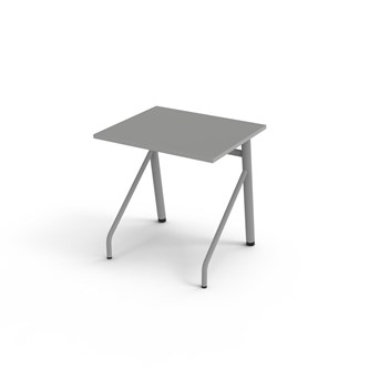 Bord Altudo FSC HT 70x60xh72 cm sølv