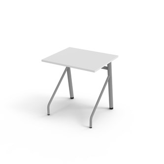 Bord Altudo FSC HT 70x60xh72 cm sølv