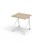 Bord Altudo FSC HT 70x60xh72 cm hvit