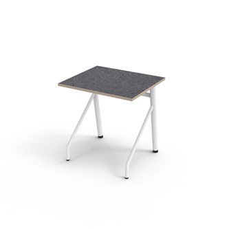 Bord Altudo akustikk linoleum 70x60xh72 cm hvit