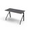 Bord Altudo akustikk linoleum 120x60xh72 cm svart