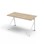 Bord Altudo FSC HT 120x60xh72 cm hvit
