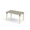 Bord Helmi linoleum 140x80 cm svart mansjett