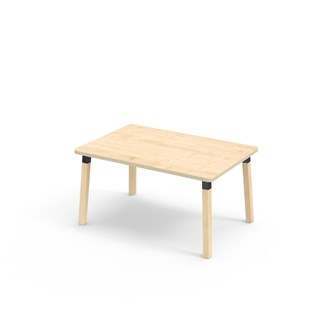 Bord Helmi akustikklaminat 120x80 cm svart mansjett