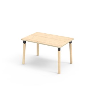 Bord Helmi akustikklaminat 120x80 cm svart mansjett