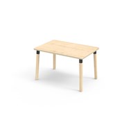 Bord Helmi akustikklaminat 120x80 cm svart mansjett