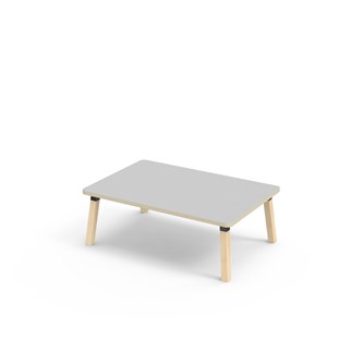 Bord Helmi akustikklaminat 120x80 cm svart mansjett