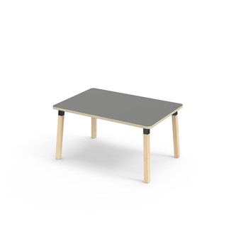 Bord Helmi akustikklaminat 120x80 cm svart mansjett