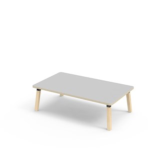 Bord Helmi akustikklaminat 140x80 cm svart mansjett
