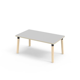 Bord Helmi akustikklaminat 140x80 cm svart mansjett