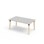 Bord Helmi akustikklaminat 140x80 cm svart mansjett