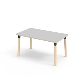 Bord Helmi akustikklaminat 140x80 cm svart mansjett