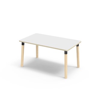 Bord Helmi akustikklaminat 140x80 cm svart mansjett