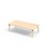 Bord Helmi akustikklaminat 160x80 cm svart mansjett