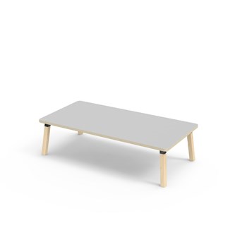 Bord Helmi akustikklaminat 160x80 cm svart mansjett